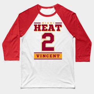 Miami Heat Vincent 2 Edition Champions Baseball T-Shirt